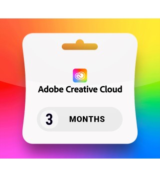Adobe Creative Cloud Pro - 3 Months Subscription/ Key 